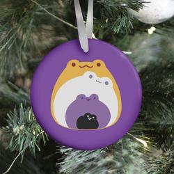 Frogs In Frogs In Frogs Nonbinary Pride Ornament Perfect And Unique Gifts For Family On Christmas