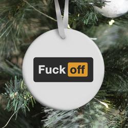 Movie Music F*** Off Parody Ornament Perfect And Unique Gifts For Family On Christmas Holiday