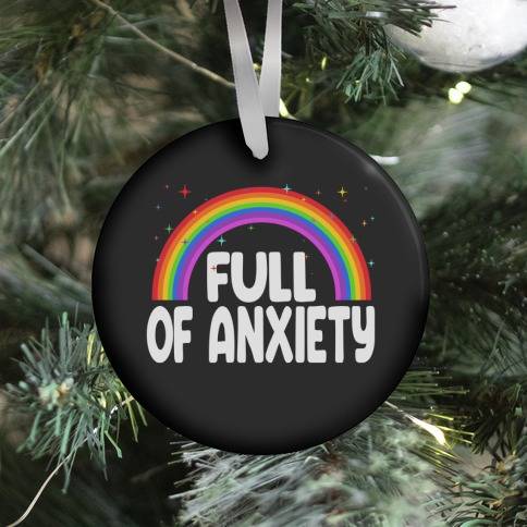Movie Music Full Of Anxiety Ornament Perfect And Unique Gifts For Family On Christmas Holiday