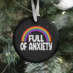 Movie Music Full Of Anxiety Ornament Perfect And Unique Gifts For Family On Christmas Holiday