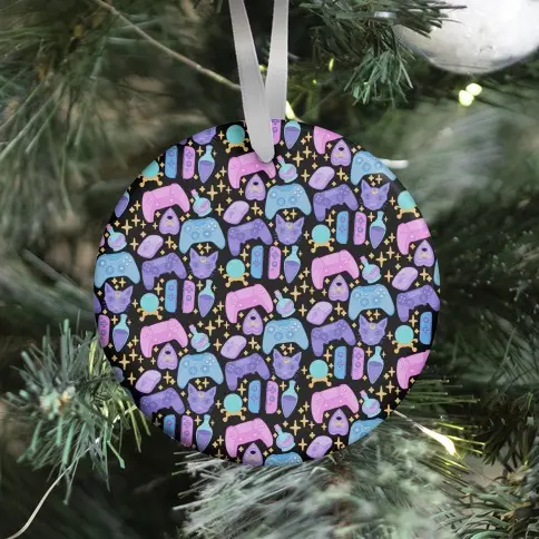 Movie Music Gamer Witch Pattern Ornament Perfect And Unique Gifts For Family On Christmas Holiday