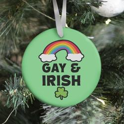 Movie Music Gay & Irish Ornament Perfect And Unique Gifts For Family On Christmas Holiday Birthday