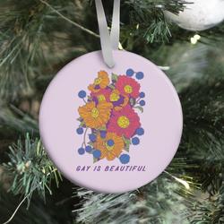 Movie Music Gay is Beautiful Ornament Perfect And Unique Gifts For Family On Christmas Holiday