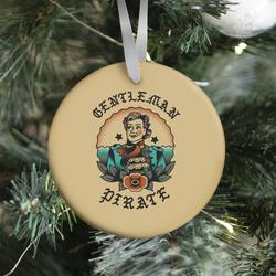 Gentleman Pirate Sailor Jerry Tattoo Ornament Perfect And Unique Gifts For Family On Christmas