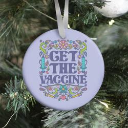Movie Music Get The Vaccine Ornament Perfect And Unique Gifts For Family On Christmas Holiday