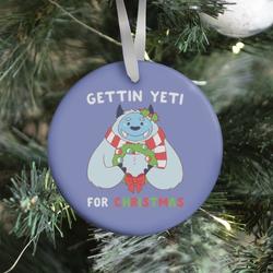 Gettin' Yeti for Christmas Ornament Perfect And Unique Gifts For Family On Christmas Holiday