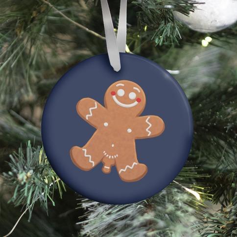 Ginger Bread Nudist Male Ornament Perfect And Unique Gifts For Family On Christmas Holiday