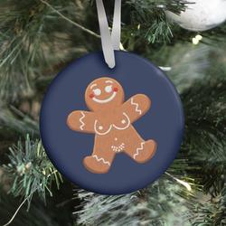 Ginger Bread Nudists Female Ornament Perfect And Unique Gifts For Family On Christmas Holiday