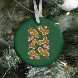 Gingerbread and Candy Cane Penises Ornament Perfect And Unique Gifts For Family On Christmas
