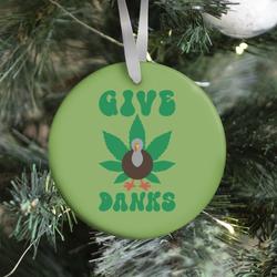 Give Danks Thanksgiving Weed Parody Ornament Perfect And Unique Gifts For Family On Christmas