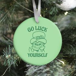 Movie Music Go Luck Yourself Ornament Perfect And Unique Gifts For Family On Christmas Holiday