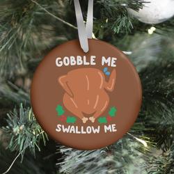 Gobble Me Swallow Me Turkey Ornament Perfect And Unique Gifts For Family On Christmas Holiday