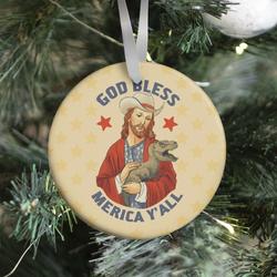 Movie Music God Bless Merica Y'all Ornament Perfect And Unique Gifts For Family On Christmas Holiday