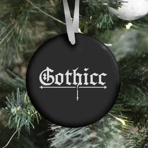 Movie Music Gothicc Ornament Perfect And Unique Gifts For Family On Christmas Holiday Birthday