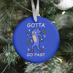 Movie Music Gotta Go Fast Ornament Perfect And Unique Gifts For Family On Christmas Holiday