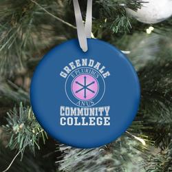 Greendale Community College Ornament Perfect And Unique Gifts For Family On Christmas Holiday