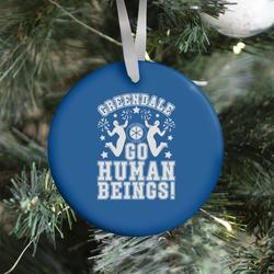 Greendale Go Human Beings! Community Ornament Perfect And Unique Gifts For Family On Christmas