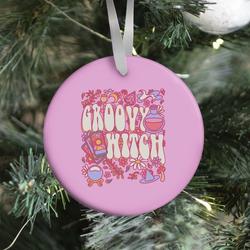 Movie Music Groovy Witch Ornament Perfect And Unique Gifts For Family On Christmas Holiday