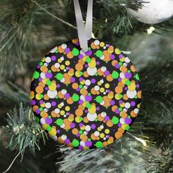 Halloween Confetti Pattern Ornament Perfect And Unique Gifts For Family On Christmas Holiday
