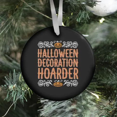 Halloween Decoration Hoarder Ornament Perfect And Unique Gifts For Family On Christmas Holiday