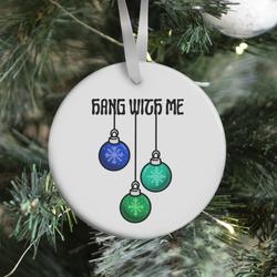 Movie Music Hang With Me Ornaments Ornament Perfect And Unique Gifts For Family On Christmas Holiday