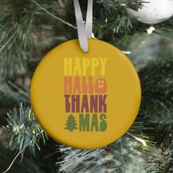 Movie Music Happy Hallothankmas Ornament Perfect And Unique Gifts For Family On Christmas Holiday