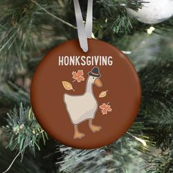 Movie Music Happy Honksgiving Goose Ornament Perfect And Unique Gifts For Family On Christmas Holiday