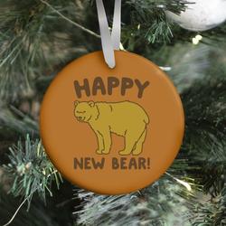 Movie Music Happy New Bear Ornament Perfect And Unique Gifts For Family On Christmas Holiday