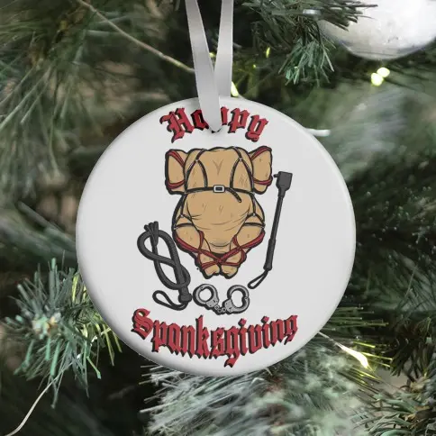 Movie Music Happy Spanksgiving Ornament Perfect And Unique Gifts For Family On Christmas Holiday