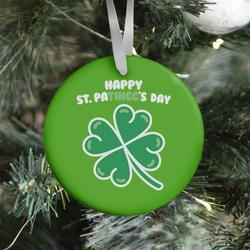 Happy St. Pathicc's Day Butt Clover Ornament Perfect And Unique Gifts For Family On Christmas