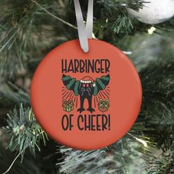 Harbinger of Cheer Mothman Parody Ornament Perfect And Unique Gifts For Family On Christmas