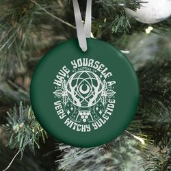 Have Yourself A Very Witchy Yuletide Ornament Perfect And Unique Gifts For Family On Christmas