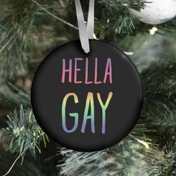 Movie Music Hella Gay Ornament Perfect And Unique Gifts For Family On Christmas Holiday Birthday