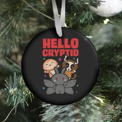 Movie Music Hello Cryptid Ornament Perfect And Unique Gifts For Family On Christmas Holiday