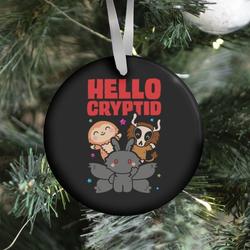 Movie Music Hello Cryptid Ornament Perfect And Unique Gifts For Family On Christmas Holiday