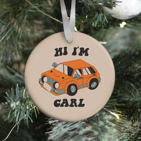 Movie Music Hi I'm Carl Ornament Perfect And Unique Gifts For Family On Christmas Holiday Birthday