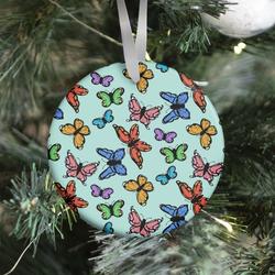 Hidden Penis Butterflies Pattern Ornament Perfect And Unique Gifts For Family On Christmas Holiday