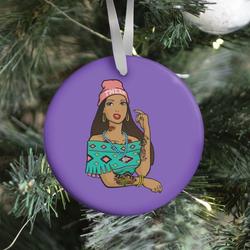 Movie Music Hipster Pocahontas Ornament Perfect And Unique Gifts For Family On Christmas Holiday