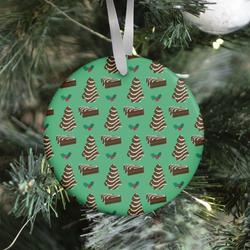 Holiday Tree Cake Pattern (Chocolate) Ornament Perfect And Unique Gifts For Family On Christmas