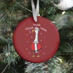 Honk Honk Honk Santa Goose Ornament Perfect And Unique Gifts For Family On Christmas Holiday