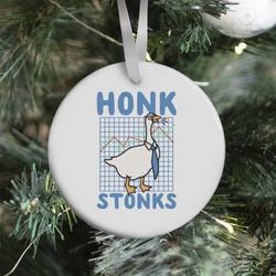 Movie Music Honk Stonks Ornament Perfect And Unique Gifts For Family On Christmas Holiday Birthday