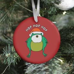 Movie Music Hop Hop Hop Santa Frog Ornament Perfect And Unique Gifts For Family On Christmas Holiday