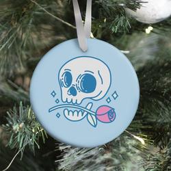 Movie Music Hopeless Romantic Skull Ornament Perfect And Unique Gifts For Family On Christmas Holiday