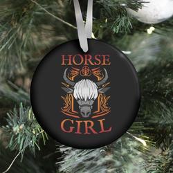 Movie Music Horse Girl Ornament Perfect And Unique Gifts For Family On Christmas Holiday Birthday