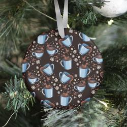 Hot Chocolate Winter Pattern Ornament Perfect And Unique Gifts For Family On Christmas Holiday