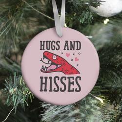 Movie Music Hugs And Hisses Snake Ornament Perfect And Unique Gifts For Family On Christmas Holiday