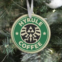 Movie Music Hyrule Coffee Ornament Perfect And Unique Gifts For Family On Christmas Holiday