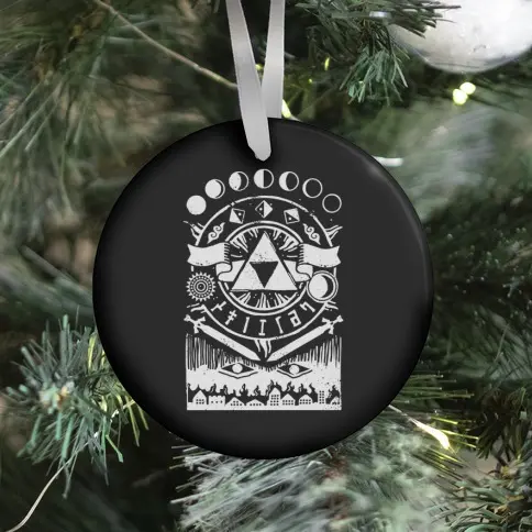 Movie Music Hyrule Occult Symbols Ornament Perfect And Unique Gifts For Family On Christmas Holiday