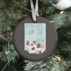Movie Music I Am The View Cat Ornament Perfect And Unique Gifts For Family On Christmas Holiday