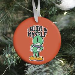 Movie Music I Believe in Myself UFO Ornament Perfect And Unique Gifts For Family On Christmas Holiday